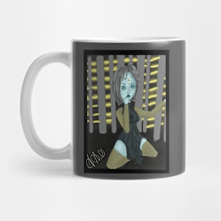 alien girl Mug